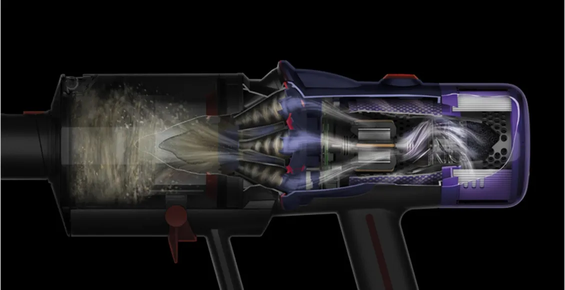 Беспроводной пылесос Dyson V12 Detect Slim Absolute никель, жёлтый (SV46) Беспроводной пылесос Dyson V12 Detect Slim Absolute никель, жёлтый (SV46) - 2