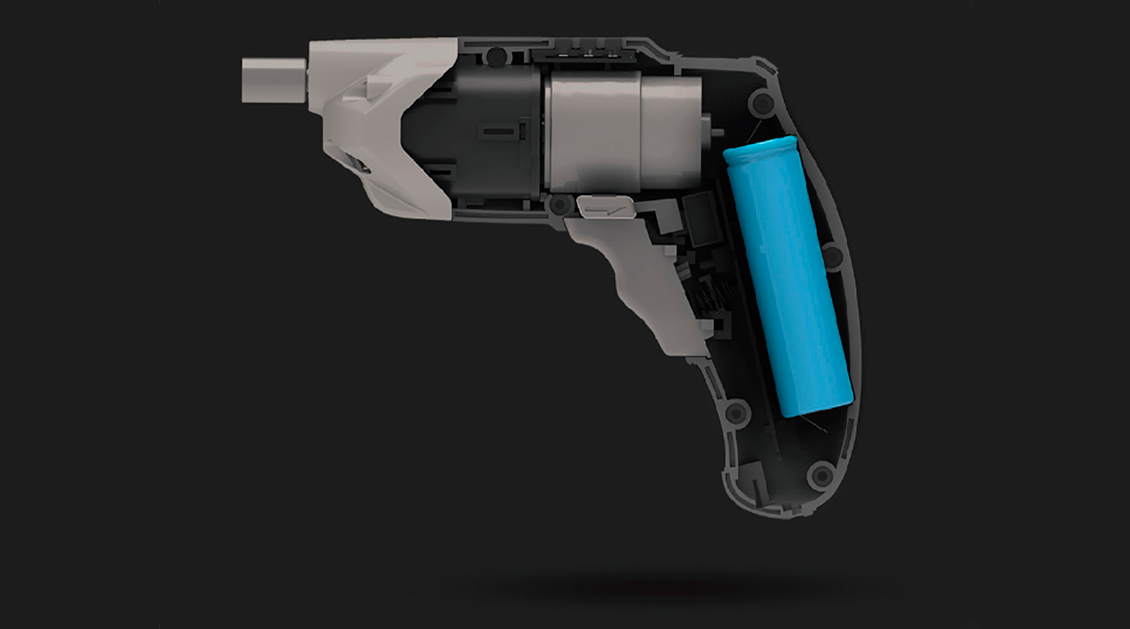 Электрическая отвертка Xiaomi Tonfon Wireless Screwdriver 1500 мАч, синий Электрическая отвертка Xiaomi Tonfon Wireless Screwdriver 1500 мАч, синий - 2