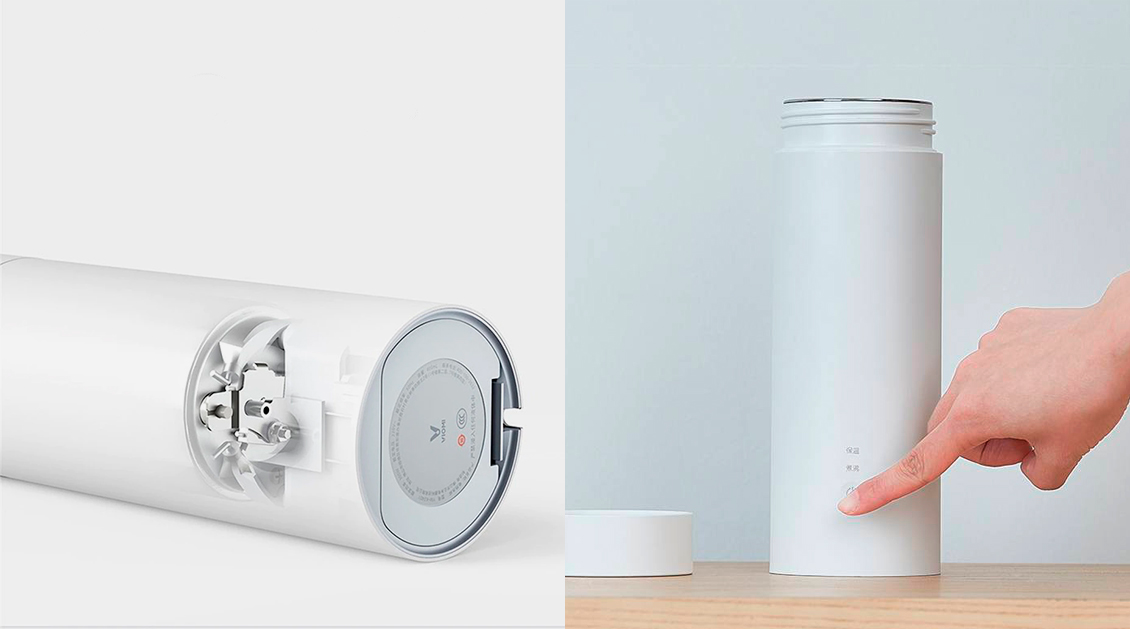 Термос Xiaomi Viomi Travel Electric Cup (0.4 л) белый Термос Xiaomi Viomi Travel Electric Cup (0.4 л) белый - 2