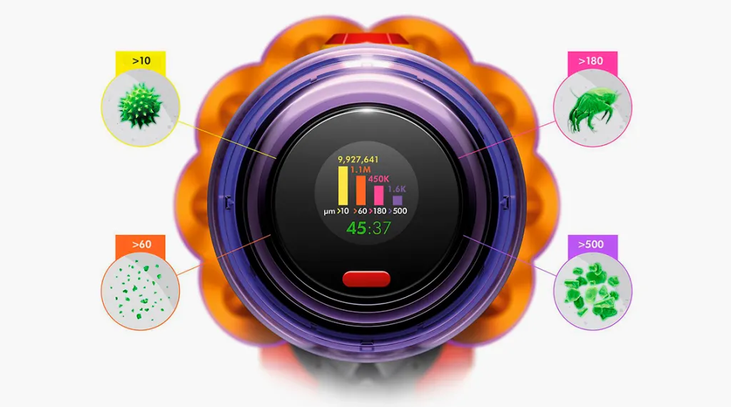 Беспроводной пылесос Dyson V12 Detect Slim Absolute никель, жёлтый (SV46) Беспроводной пылесос Dyson V12 Detect Slim Absolute никель, жёлтый (SV46) - 1