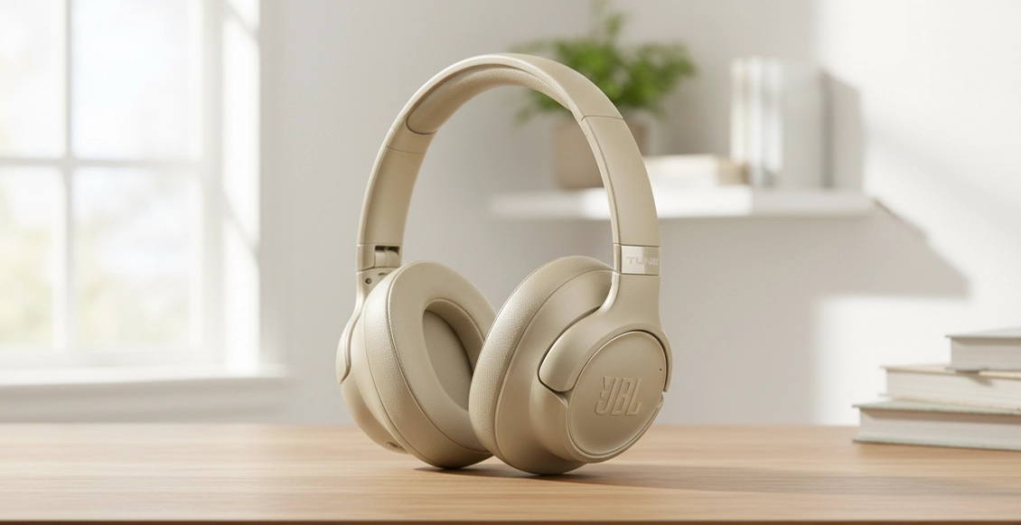 Беспроводные наушники JBL Tune 730BT бежевый Беспроводные наушники JBL Tune 730BT бежевый - 4