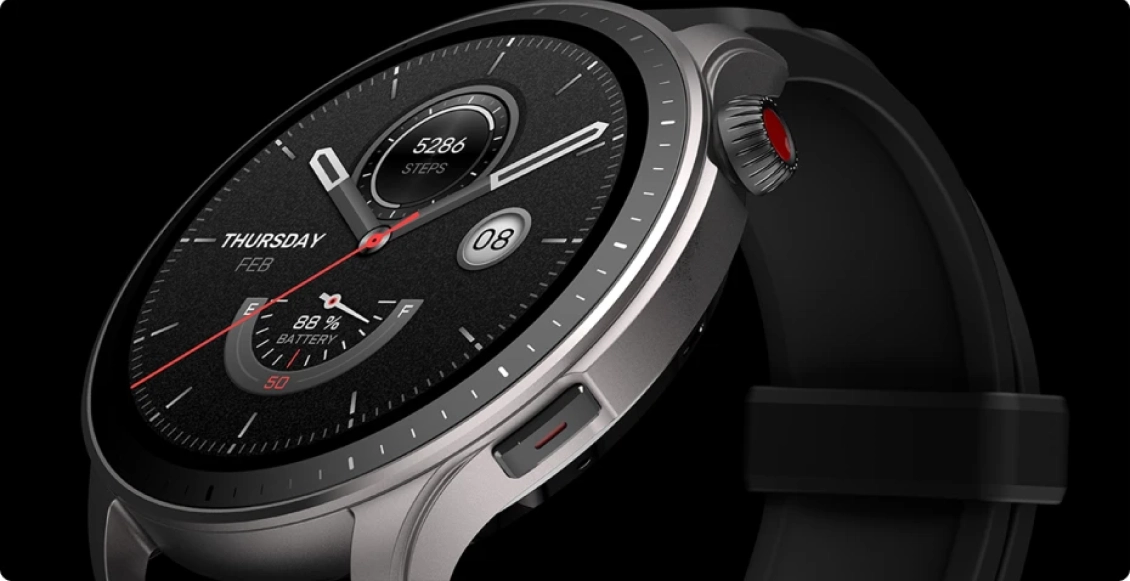 Умные часы Xiaomi Amazfit GTR 4 серый (серый ремешок) Умные часы Xiaomi Amazfit GTR 4 серый (серый ремешок) - 2