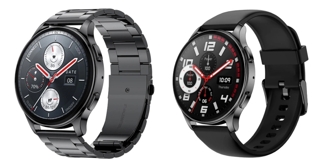 Умные часы Xiaomi Amazfit POP 3R серебристый (чёрный ремешок) Умные часы Xiaomi Amazfit POP 3R серебристый (чёрный ремешок) - 2