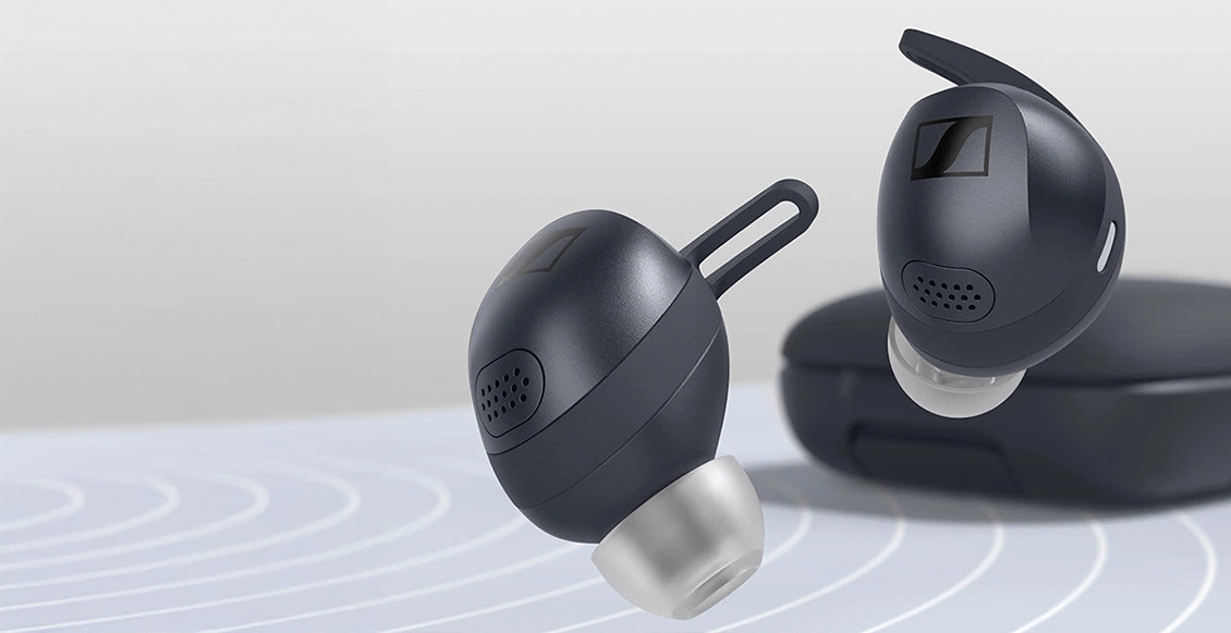 Беспроводные наушники Sennheiser Momentum Sport зелёный Беспроводные наушники Sennheiser Momentum Sport зелёный - 5