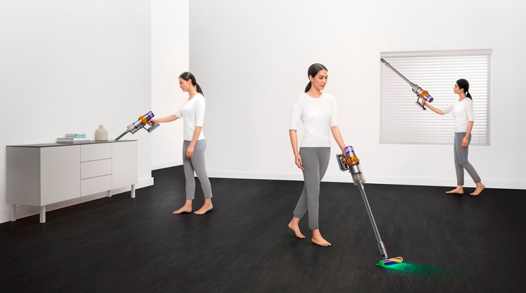 Беспроводной пылесос Dyson V12 Detect Slim Absolute никель, жёлтый (SV46) Беспроводной пылесос Dyson V12 Detect Slim Absolute никель, жёлтый (SV46) - 3