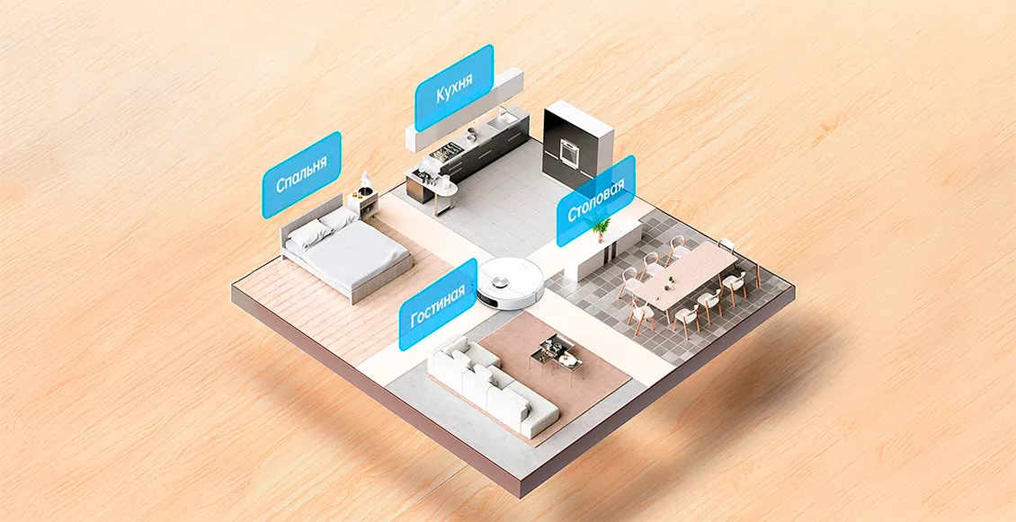 Робот-пылесос Xiaomi Dreame Bot L10 Prime белый Робот-пылесос Xiaomi Dreame Bot L10 Prime белый - 1