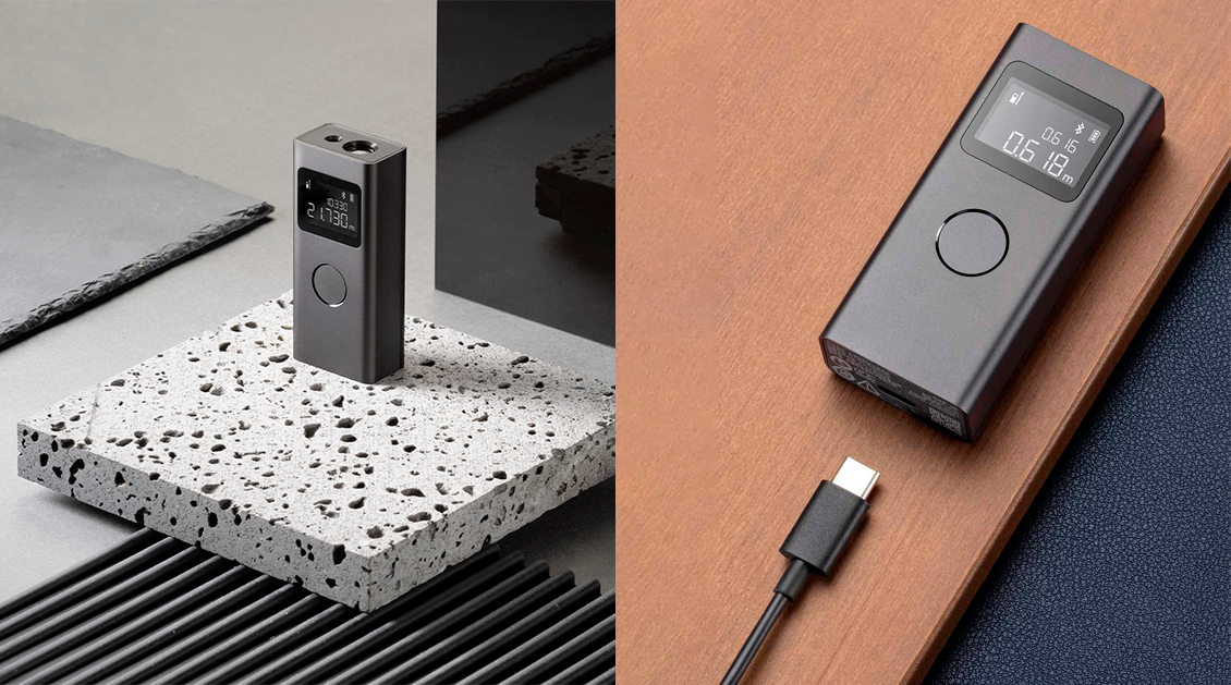 Лазерный дальномер Xiaomi Mijia Smart Laser Rangefinder чёрный Лазерный дальномер Xiaomi Mijia Smart Laser Rangefinder чёрный - 2