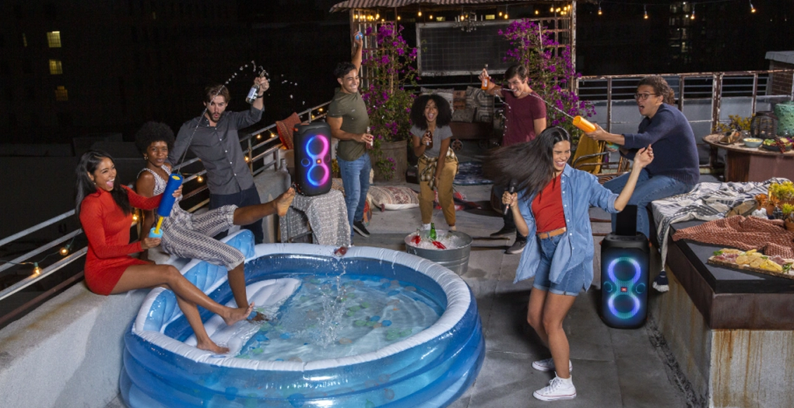 Акустическая система JBL Partybox 110 чёрный Акустическая система JBL Partybox 110 чёрный - 1