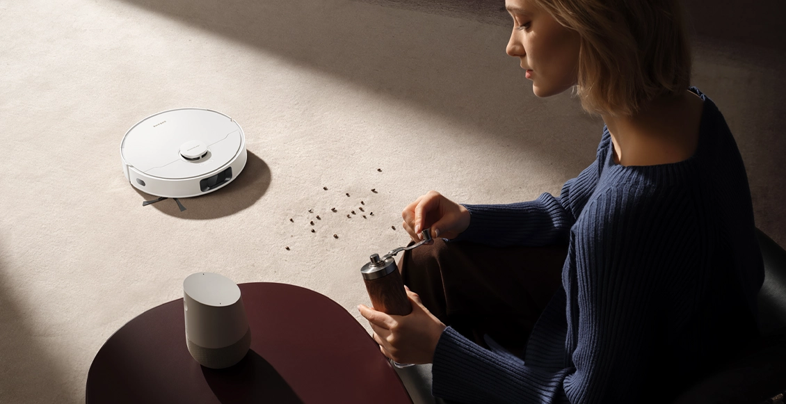 Робот-пылесос Xiaomi Dreame D20 чёрный Робот-пылесос Xiaomi Dreame D20 чёрный - 1