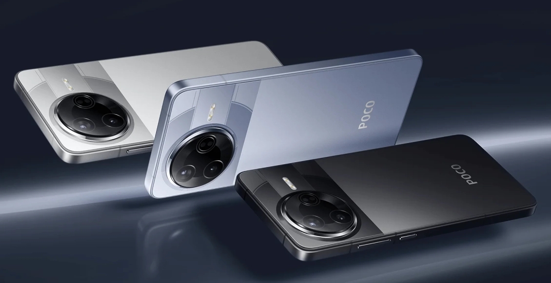 Смартфон Xiaomi Poco F7 Pro 12/256 ГБ голубой (2sim) Смартфон Xiaomi Poco F7 Pro 12/256 ГБ голубой (2sim) - 1