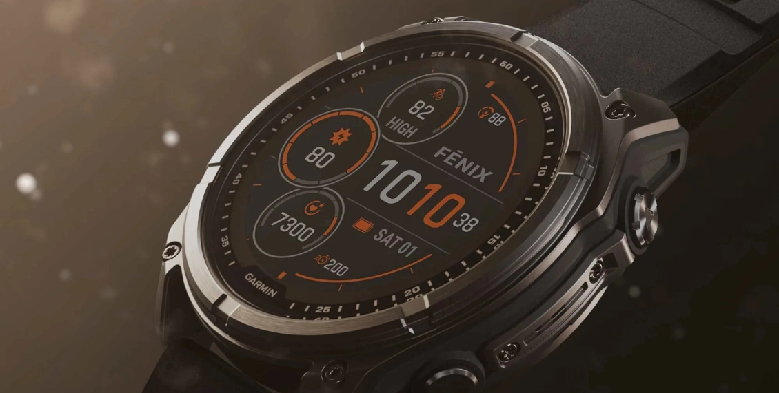 Умные часы Garmin Fenix 8 51mm Solar серый (чёрно-серый ремешок) Умные часы Garmin Fenix 8 51mm Solar серый (чёрно-серый ремешок) - 5