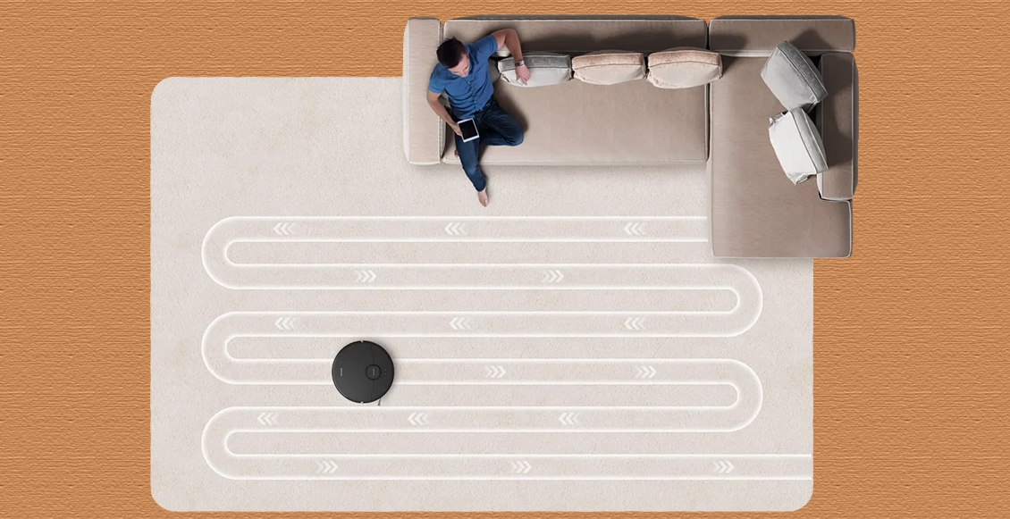 Робот-пылесос Xiaomi Dreame D20 Plus белый Робот-пылесос Xiaomi Dreame D20 Plus белый - 4