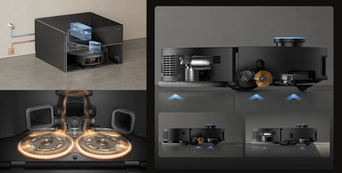 Робот-пылесос Xiaomi Dreame X50 Master чёрный Робот-пылесос Xiaomi Dreame X50 Master чёрный - 6