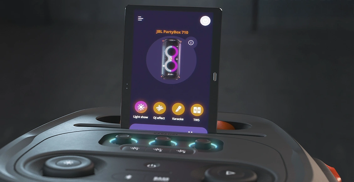 Портативная колонка JBL Partybox 710 чёрный Портативная колонка JBL Partybox 710 чёрный - 5