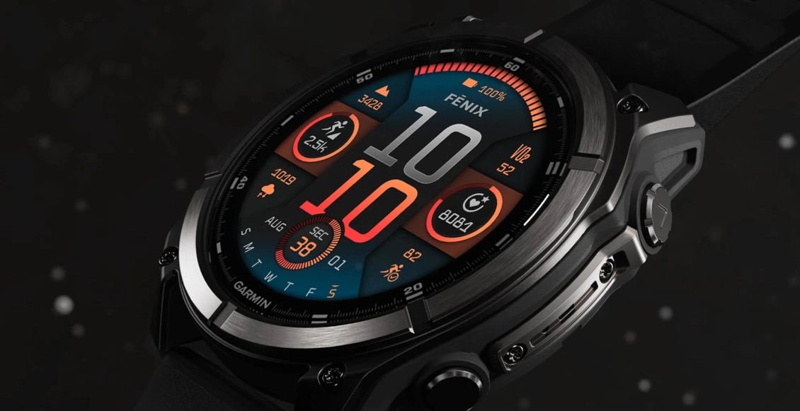 Умные часы Garmin Fenix 8 47 mm Amoled угольно-чёрный (пепельно-чёрный ремешок) Умные часы Garmin Fenix 8 47 mm Amoled угольно-чёрный (пепельно-чёрный ремешок) - 1