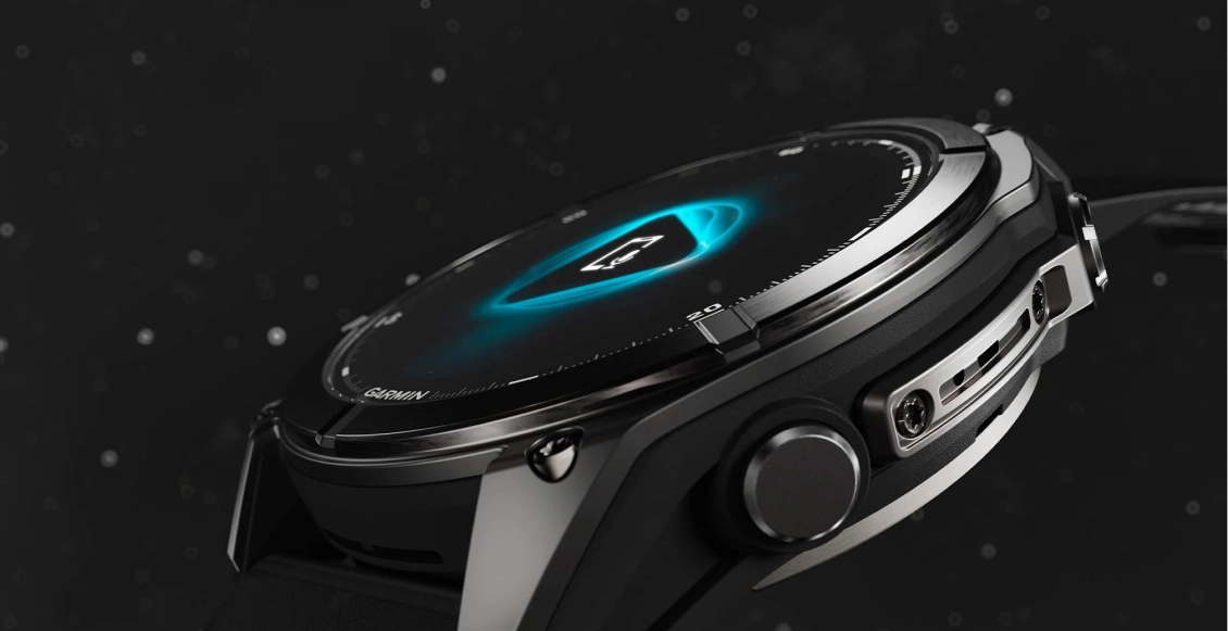 Умные часы Garmin Fenix 8 47 mm Amoled угольно-чёрный (пепельно-чёрный ремешок) Умные часы Garmin Fenix 8 47 mm Amoled угольно-чёрный (пепельно-чёрный ремешок) - 4