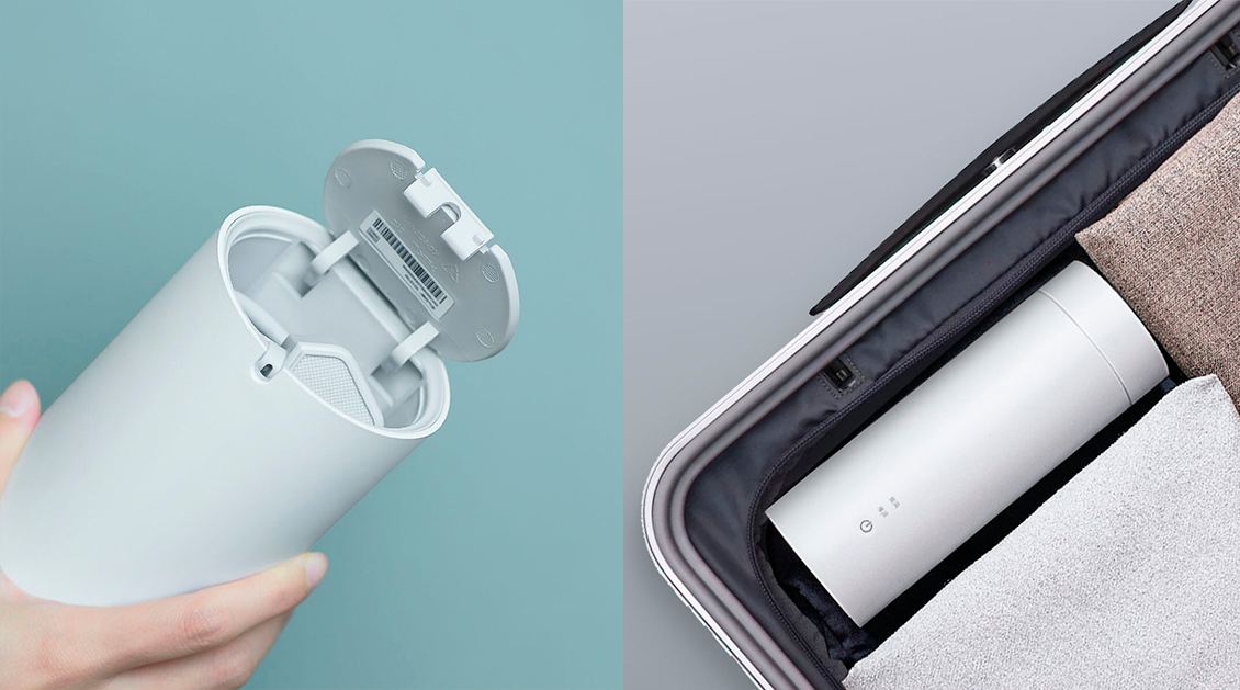 Термос Xiaomi Viomi Travel Electric Cup (0.4 л) белый Термос Xiaomi Viomi Travel Electric Cup (0.4 л) белый - 1