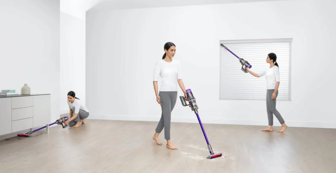 Беспроводной пылесос Dyson V12 Origin фиолетовый, никель (SV49) Беспроводной пылесос Dyson V12 Origin фиолетовый, никель (SV49) - 2