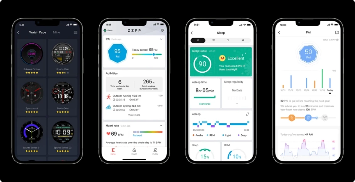 Умные часы Xiaomi Amazfit GTR 4 серый (серый ремешок) Умные часы Xiaomi Amazfit GTR 4 серый (серый ремешок) - 4