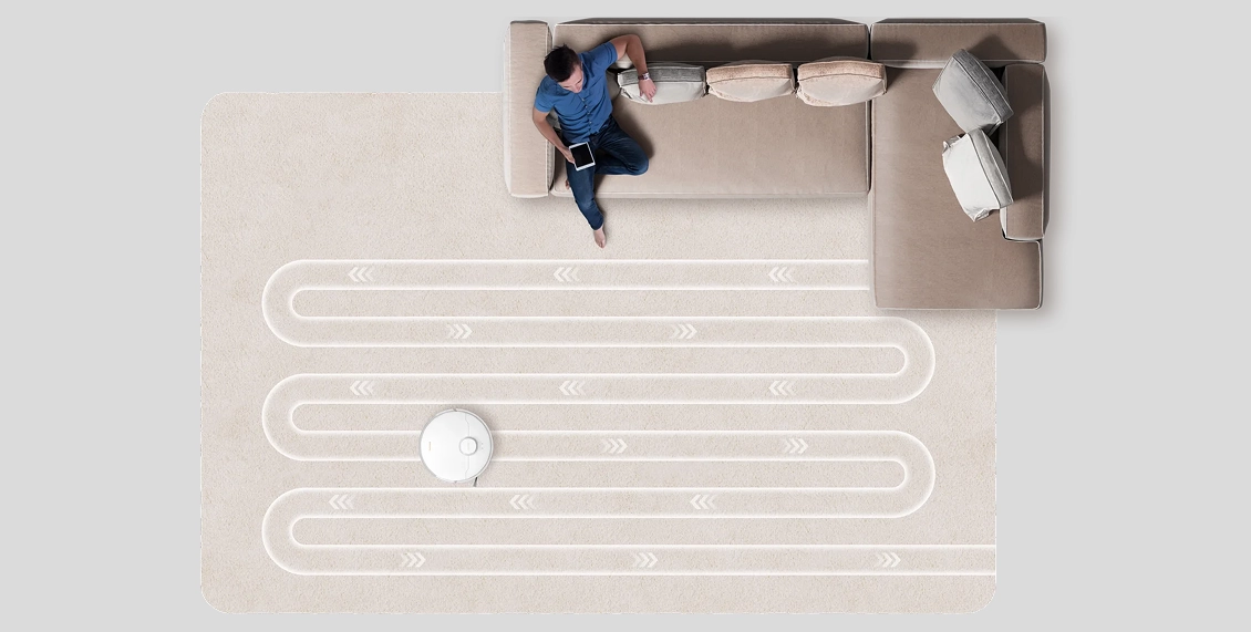 Робот-пылесос Xiaomi Dreame D20 Pro белый Робот-пылесос Xiaomi Dreame D20 Pro белый - 3