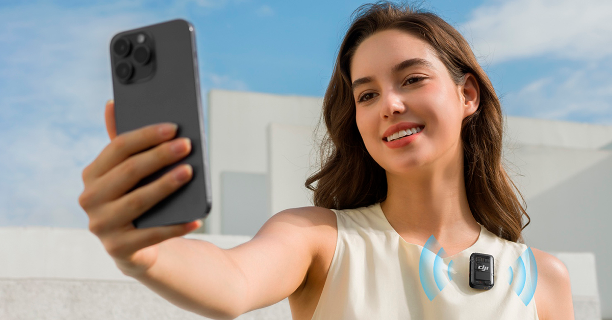 Микрофон беспроводной DJI MIC 2, чёрный Микрофон беспроводной DJI MIC 2, чёрный - 1