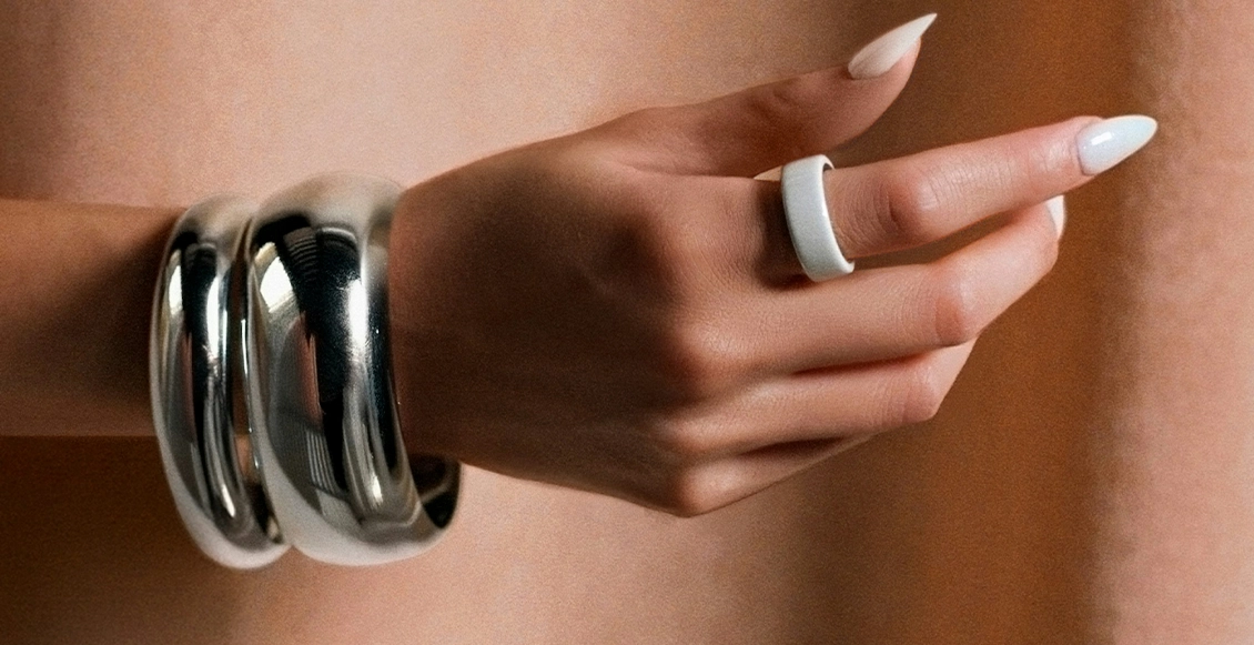 Умное кольцо Oura Ring 4 Ceramic "прилив" (размер 9 (19mm)) Умное кольцо Oura Ring 4 Ceramic "прилив" (размер 9 (19mm)) - 6