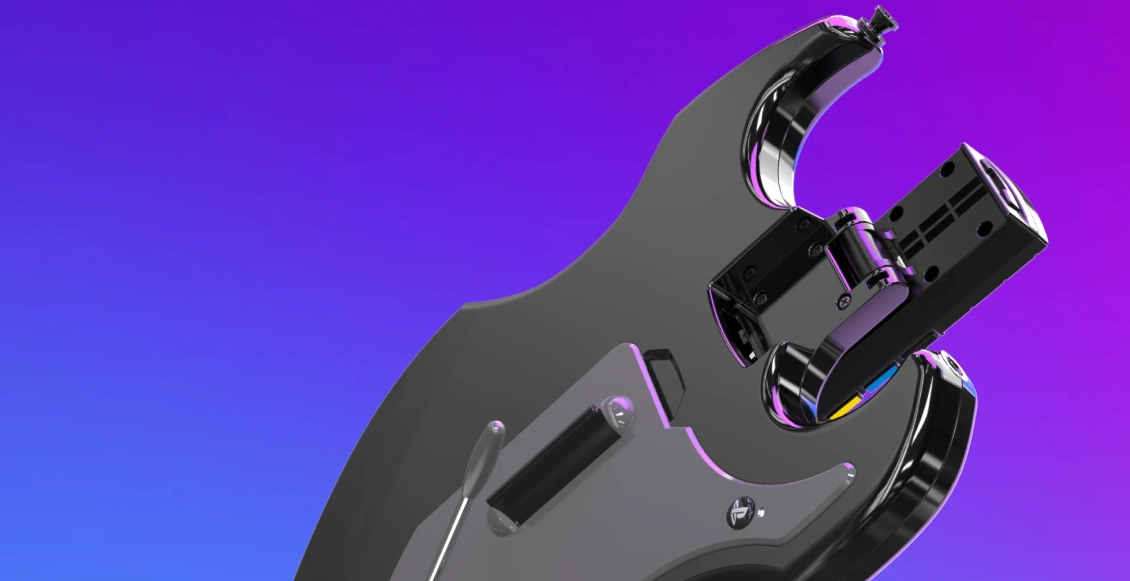 Гитара PDP Riffmaster Guitar Controller для PS5/PS4 чёрный Гитара PDP Riffmaster Guitar Controller для PS5/PS4 чёрный - 1