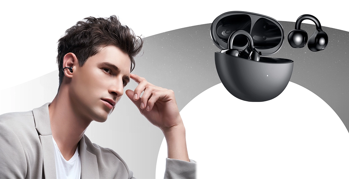 Беспроводные наушники Honor Choice Earbuds Clip фиолетовый Беспроводные наушники Honor Choice Earbuds Clip фиолетовый - 4