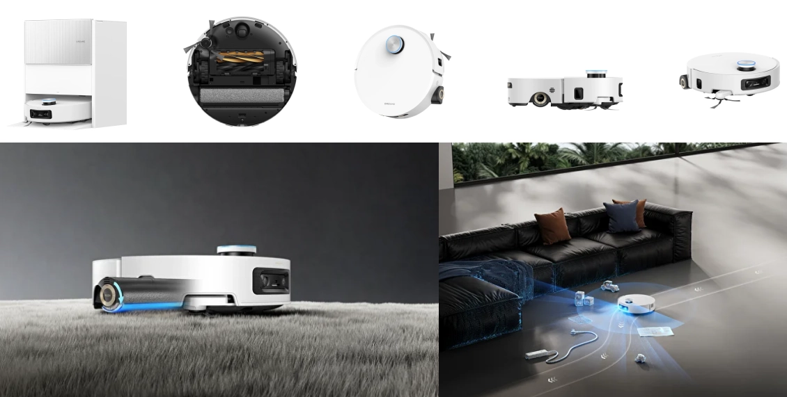 Робот-пылесос Xiaomi Dreame Aqua10 Ultra Roller Complete белый Робот-пылесос Xiaomi Dreame Aqua10 Ultra Roller Complete белый - 2