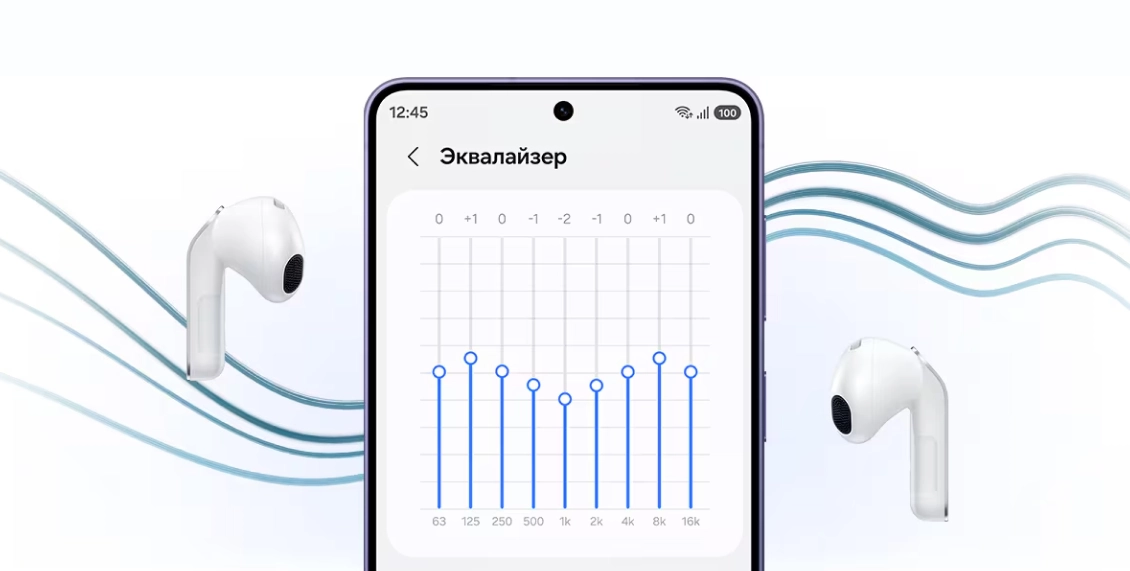 Беспроводные наушники Samsung Galaxy Buds 4 белый Беспроводные наушники Samsung Galaxy Buds 4 белый - 2