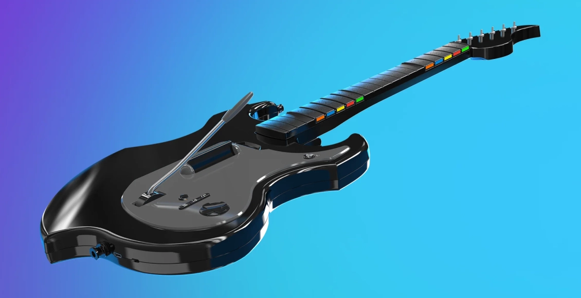 Гитара PDP Riffmaster Guitar Controller для PS5/PS4 чёрный Гитара PDP Riffmaster Guitar Controller для PS5/PS4 чёрный - 3