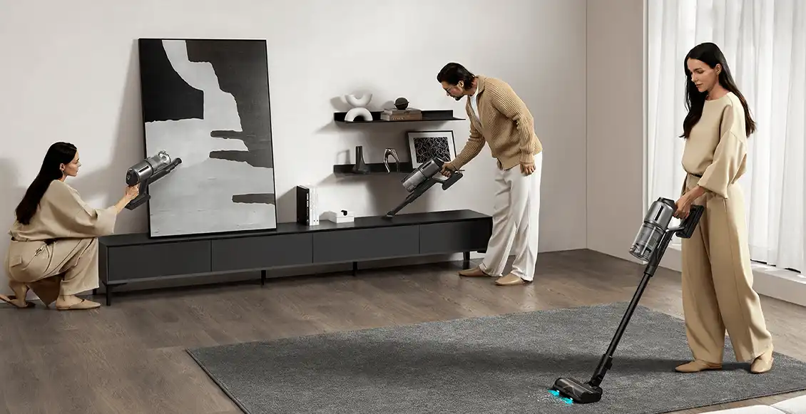 Беспроводной пылесос Xiaomi Dreame Z30 чёрный Беспроводной пылесос Xiaomi Dreame Z30 чёрный - 3