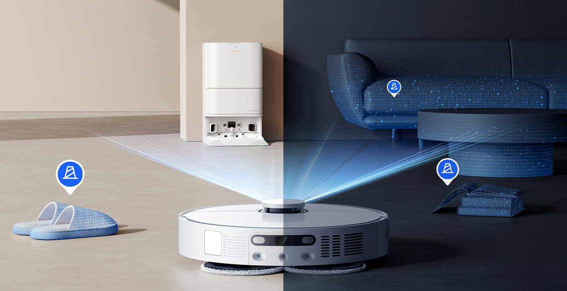 Робот-пылесос Xiaomi Dreame L40S Pro Ultra белый Робот-пылесос Xiaomi Dreame L40S Pro Ultra белый - 5