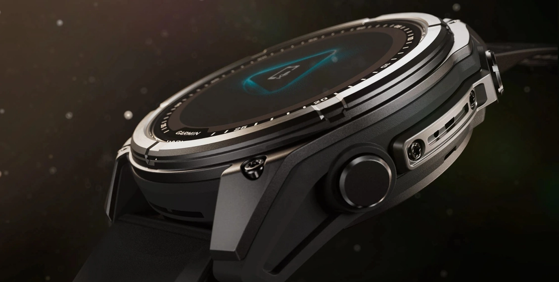 Умные часы Garmin Fenix 8 51mm Solar серый (чёрно-серый ремешок) Умные часы Garmin Fenix 8 51mm Solar серый (чёрно-серый ремешок) - 1