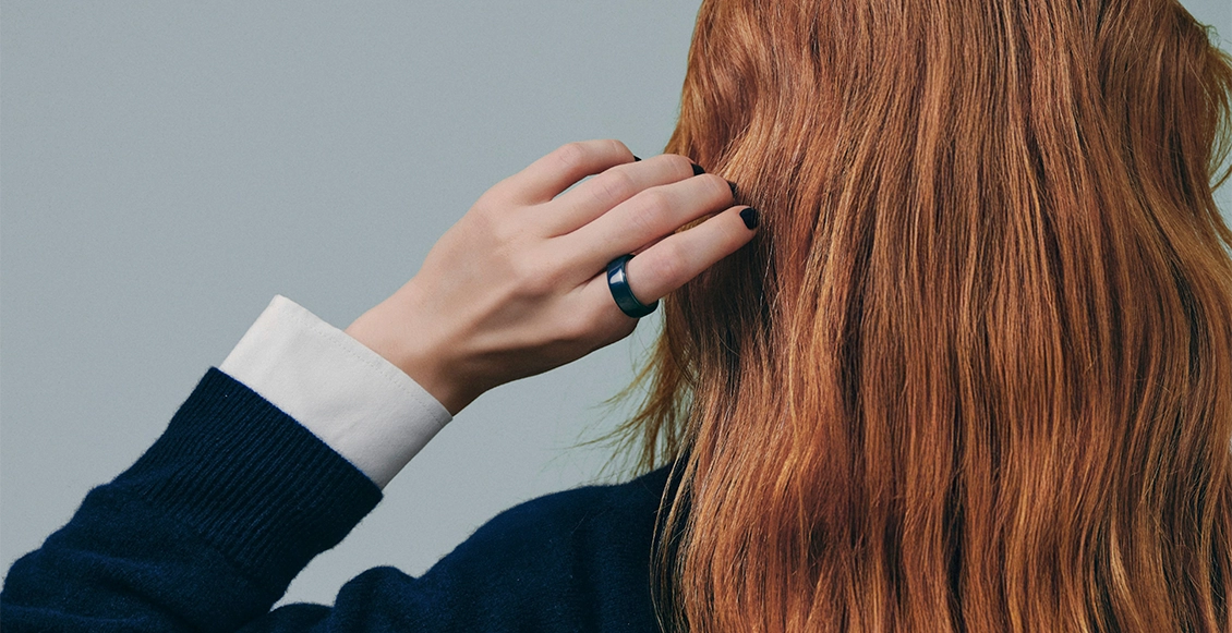 Умное кольцо Oura Ring 4 Ceramic "прилив" (размер 9 (19mm)) Умное кольцо Oura Ring 4 Ceramic "прилив" (размер 9 (19mm)) - 4