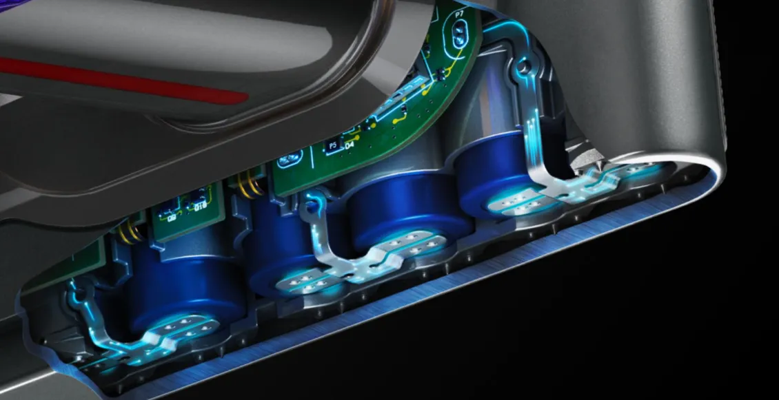 Беспроводной пылесос Dyson V12 Detect Slim Fluffy никель, синий (SV46) Беспроводной пылесос Dyson V12 Detect Slim Fluffy никель, синий (SV46) - 7