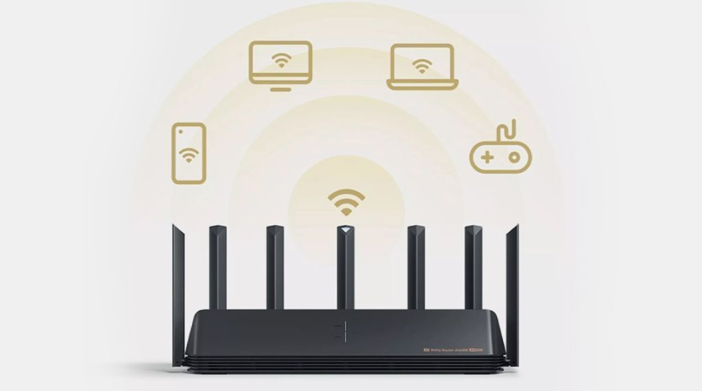 Wi-Fi роутер Xiaomi AX6000 чёрный Wi-Fi роутер Xiaomi AX6000 чёрный - 1