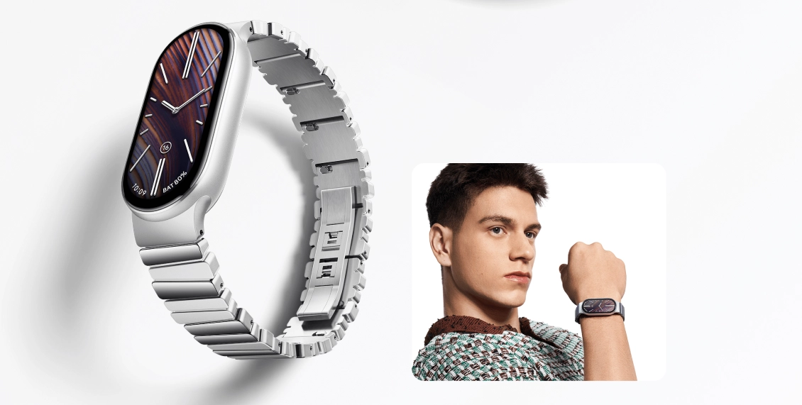 Фитнес-браслет Xiaomi Smart Band 10 Ceramic Edition белый Фитнес-браслет Xiaomi Smart Band 10 Ceramic Edition белый - 1