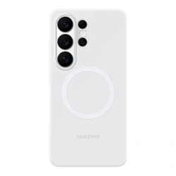 Клип-кейс (накладка) Samsung Silicone Magnet Case для Samsung Galaxy S26 Ultra силикон, белый