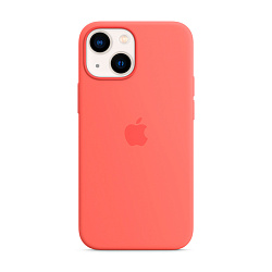 Клип-кейс (накладка) Apple Silicone Case MagSafe для Apple iPhone 13 Mini силикон, Pink Pomelo