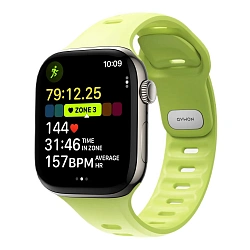 Спортивный ремешок Nomad Tempo Band для Apple Watch 44 / 45 / 46 / 49mm фторэластомер жёлтый