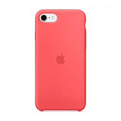 Клип-кейс (накладка) Apple Silicone Case для Apple iPhone SE 2020 / 2022 силикон, Camellia