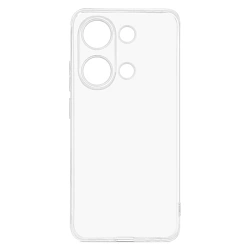 Клип-кейс (накладка) для Xiaomi Redmi Note 13 Pro 4G / Note 14S / Poco M6 Pro 4G   силикон, прозрачный