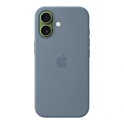Клип-кейс (накладка) Silicone Case для Apple iPhone 17 силикон, голубой