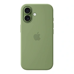 Клип-кейс (накладка) Silicone Case для Apple iPhone 17 силикон, хаки