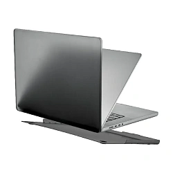 Клип-кейс (накладка) uBear Ice для Apple MacBook Pro 14" (2021 - 2024) поликарбонат, силикон, затемнённый