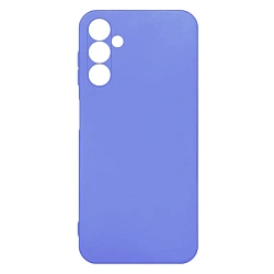 Клип-кейс (накладка) Silicone cover закрытый для Samsung Galaxy A24 силикон, голубой