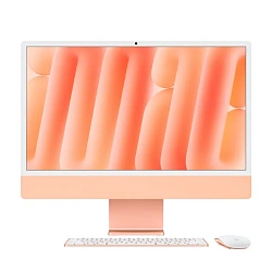 Моноблок Apple iMac 24" M4 (8-core GPU) 16 ГБ, 256 ГБ  (MWUJ3), оранжевый
