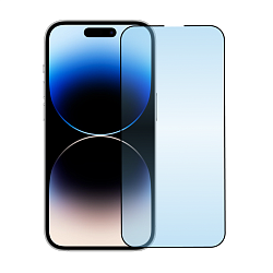 Защитное стекло 3D Classic для Apple iPhone 14 Pro, черная рамка