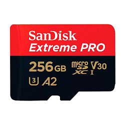 Карта памяти SanDisk Extreme Pro, 256 ГБ